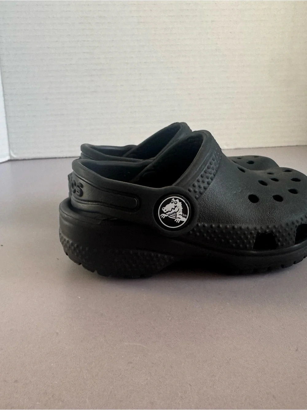 CROCS Kids' Classic Clogs in Black
